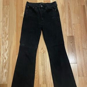 Denim Forum Black Flare Jeans